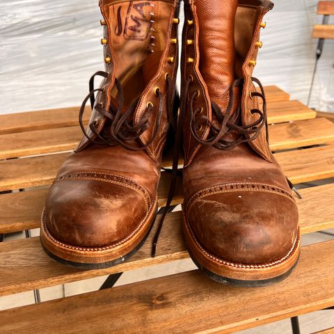 Iron Boots 5515 in Maryam Brown Shell Cordovan