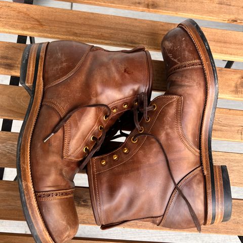 Iron Boots 5515 in Maryam Brown Shell Cordovan