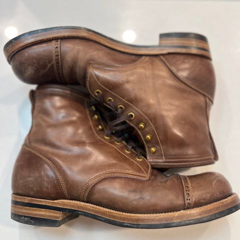 Iron Boots 5515 in Maryam Brown Shell Cordovan