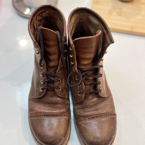 Iron Boots 5515 in Maryam Brown Shell Cordovan