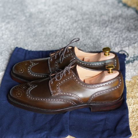 Crockett & Jones Unknown Model in Horween Brown Shell Cordovan