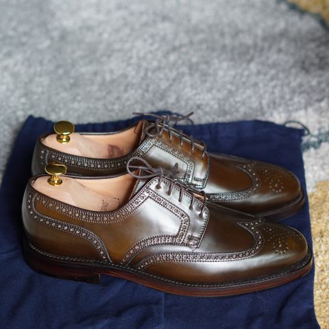 Crockett & Jones Unknown Model in Horween Brown Shell Cordovan