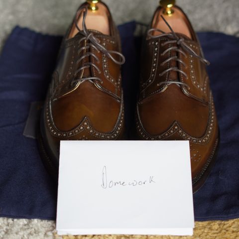 Crockett & Jones Unknown Model in Horween Brown Shell Cordovan