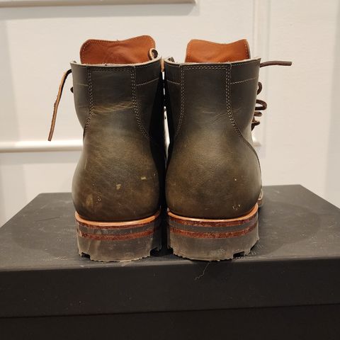 View photo of Viberg Service Boot BCT in Horween Olive Chromepak