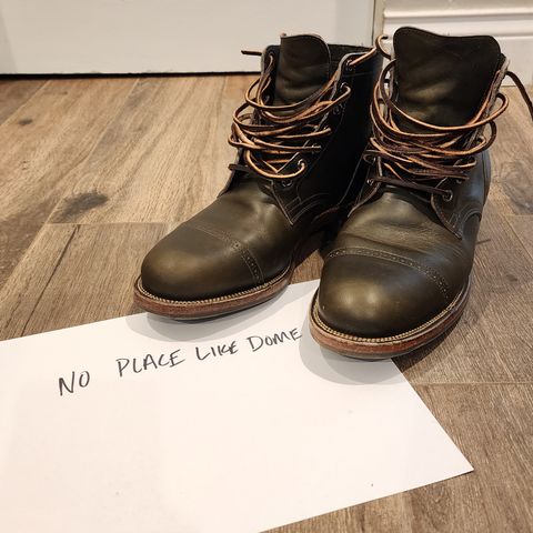 View photo of Viberg Service Boot BCT in Horween Olive Chromepak