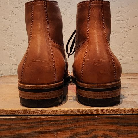 Iron Boots Type 1 in Maryam Light Brown Washed Horsehide