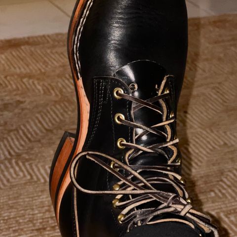 Nicks Robert in Horween Chromexcel Overdyed Black