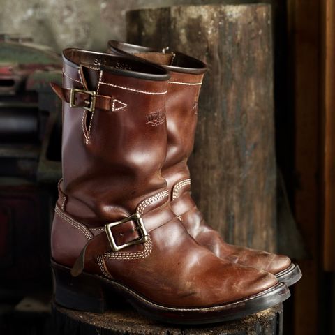 Willie's Handmade Boots Engineer Boots in Maryam Toscanello TPR Horsebutt
