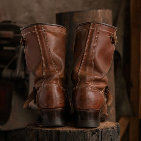 Willie's Handmade Boots Engineer Boots in Maryam Toscanello TPR Horsebutt