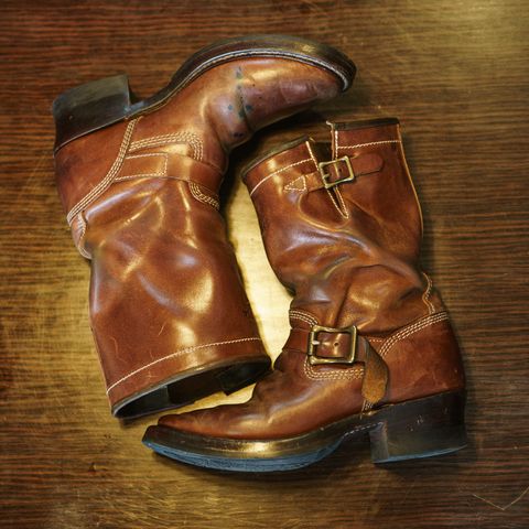 Willie's Handmade Boots Engineer Boots in Maryam Toscanello TPR Horsebutt