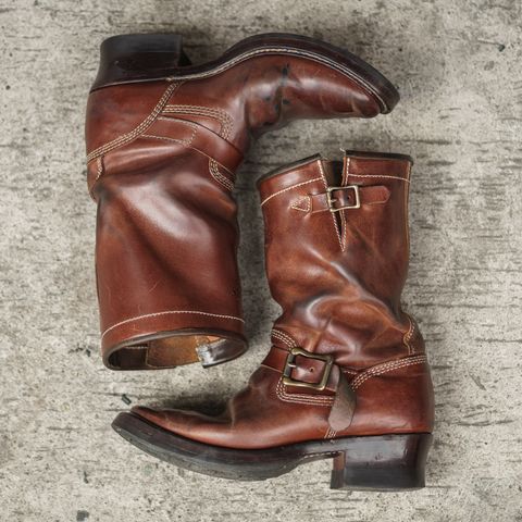Willie's Handmade Boots Engineer Boots in Maryam Toscanello TPR Horsebutt