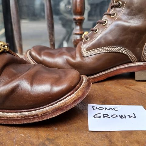 Willie's Handmade Boots Boondocker in Maryam Olive Horsebutt