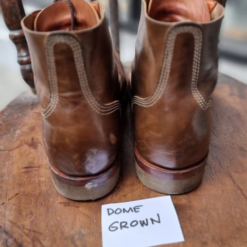 Willie's Handmade Boots Boondocker in Maryam Olive Horsebutt