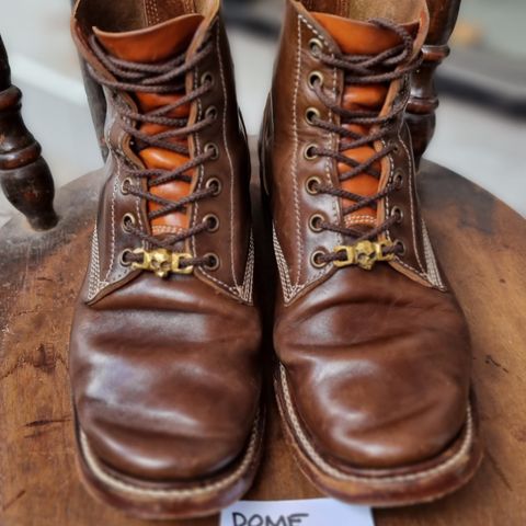 Willie's Handmade Boots Boondocker in Maryam Olive Horsebutt