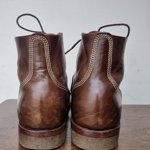 Willie's Handmade Boots Boondocker in Maryam Olive Horsebutt