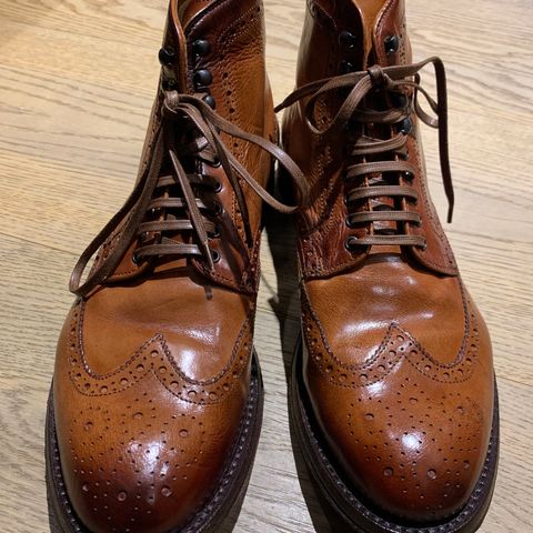 Officine Creative Anatomia in Burnished buffalo leather