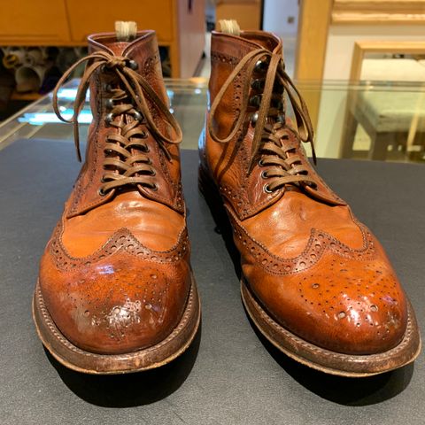 Officine Creative Anatomia in Burnished buffalo leather