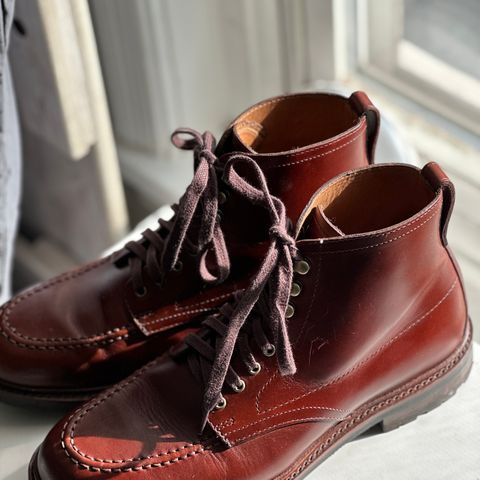 View photo of J.Crew Kenton Pacer Boots in Unlisted Leather