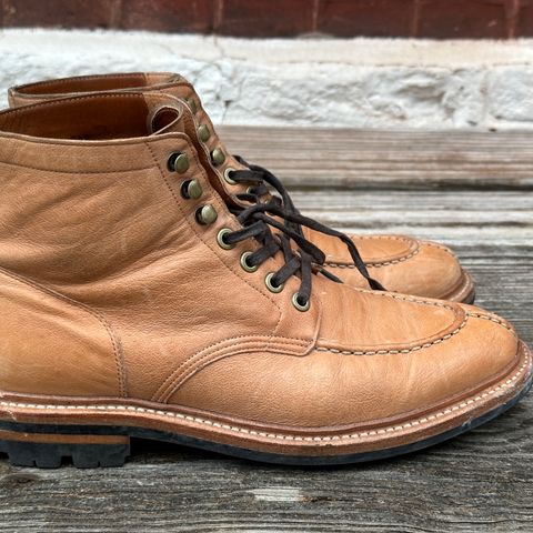 View photo of Grant Stone Ottawa Boot in Incas Natural Kangaroo