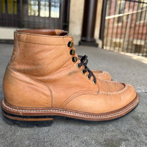 View photo of Grant Stone Ottawa Boot in Incas Natural Kangaroo