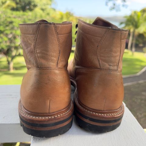 View photo of Grant Stone Ottawa Boot in Incas Natural Kangaroo