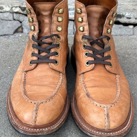 View photo of Grant Stone Ottawa Boot in Incas Natural Kangaroo