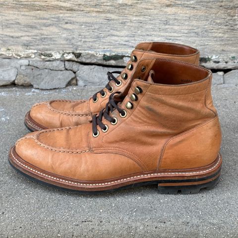 View photo of Grant Stone Ottawa Boot in Incas Natural Kangaroo