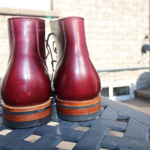 View photo of Viberg Service Boot BCT in Horween Color 8 Chromexcel