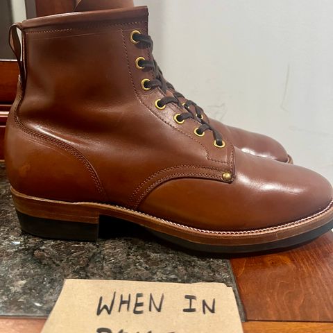Iron Boots The Chosen One in Maryam Natural TPR Horsebutt