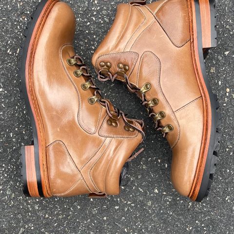 BLKBRD Bulwark Trek Boot in Horween Natural Chromexcel