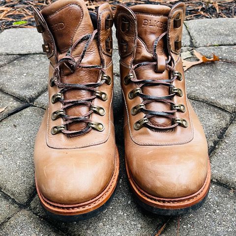 BLKBRD Bulwark Trek Boot in Horween Natural Chromexcel