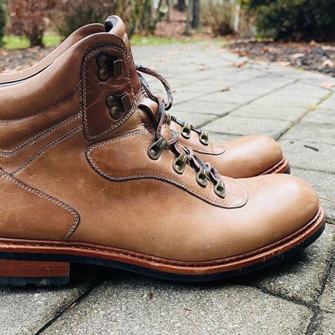 BLKBRD Bulwark Trek Boot in Horween Natural Chromexcel
