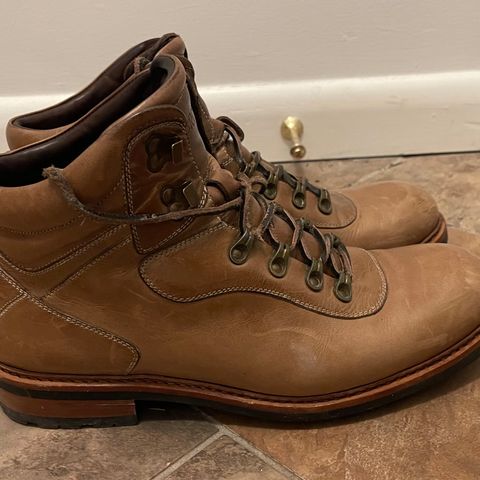 BLKBRD Bulwark Trek Boot in Horween Natural Chromexcel