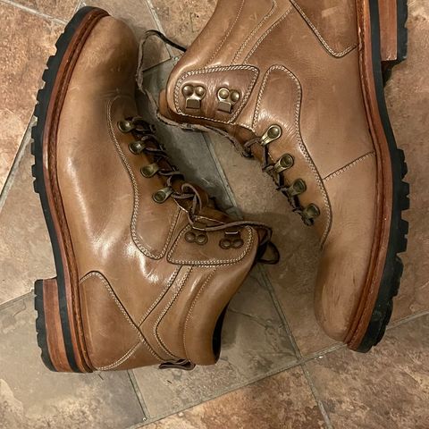 BLKBRD Bulwark Trek Boot in Horween Natural Chromexcel