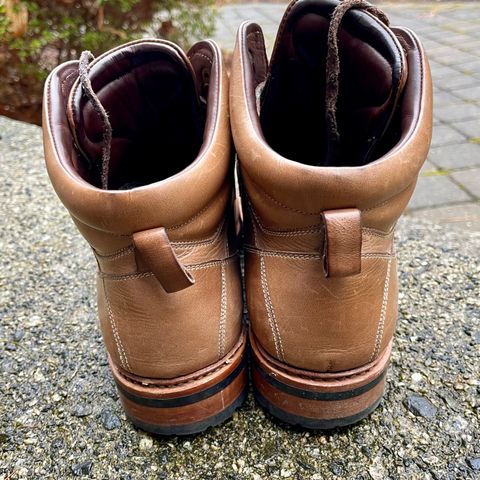 BLKBRD Bulwark Trek Boot in Horween Natural Chromexcel