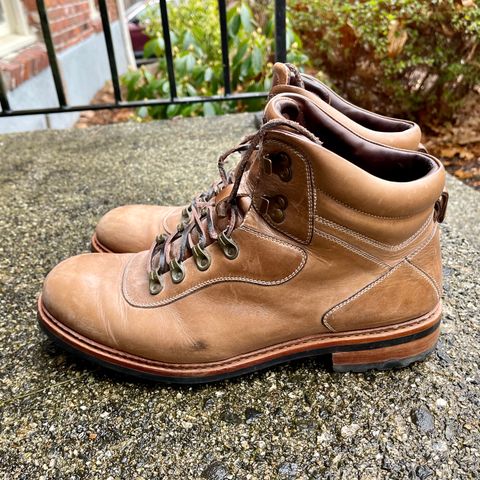 BLKBRD Bulwark Trek Boot in Horween Natural Chromexcel