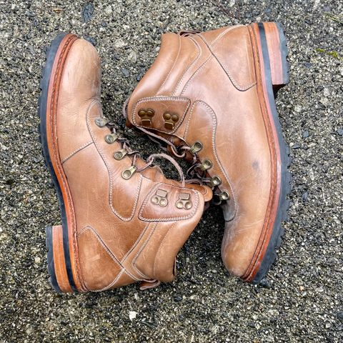 BLKBRD Bulwark Trek Boot in Horween Natural Chromexcel