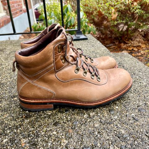BLKBRD Bulwark Trek Boot in Horween Natural Chromexcel
