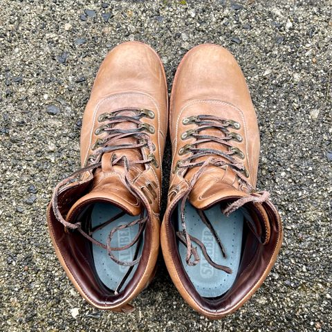 BLKBRD Bulwark Trek Boot in Horween Natural Chromexcel