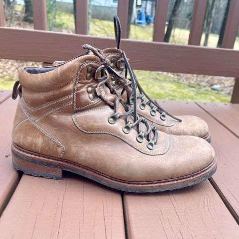 BLKBRD Bulwark Trek Boot in Horween Natural Chromexcel