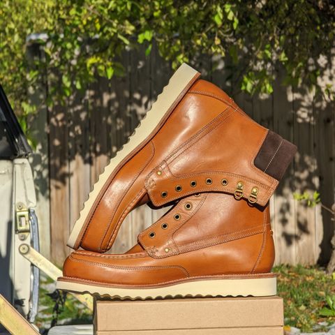 Grant Stone Field Boot in Badalassi Carlo Saddle Tan Minerva