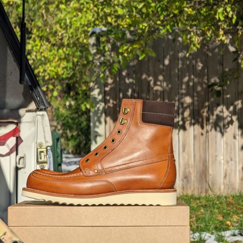 Grant Stone Field Boot in Badalassi Carlo Saddle Tan Minerva