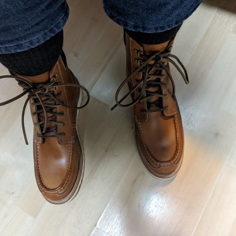 Grant Stone Field Boot in Badalassi Carlo Saddle Tan Minerva