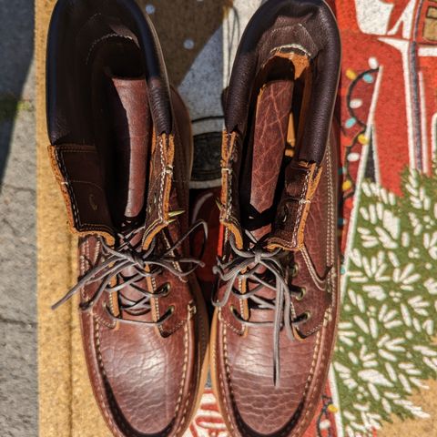 Grant Stone Field Boot in Seidel Walnut Bison