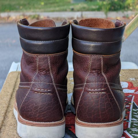 Grant Stone Field Boot in Seidel Walnut Bison