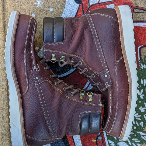 Grant Stone Field Boot in Seidel Walnut Bison