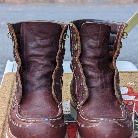 Grant Stone Field Boot in Seidel Walnut Bison