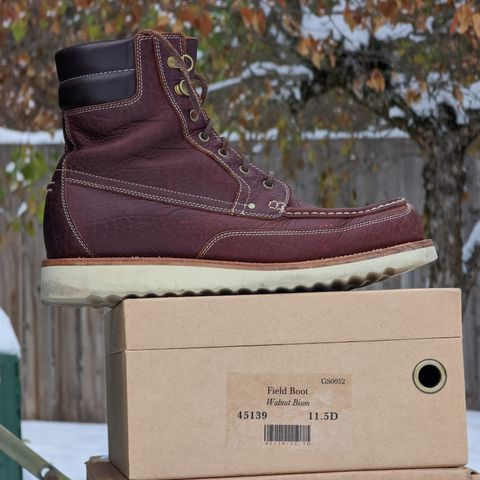 Grant Stone Field Boot in Seidel Walnut Bison