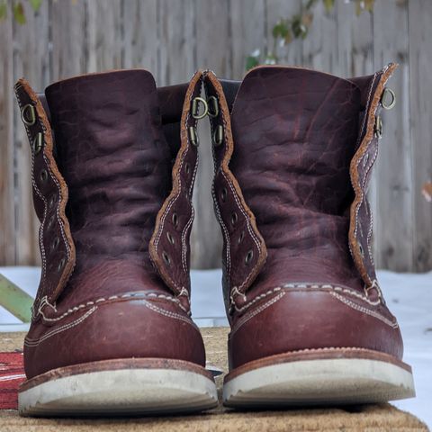 Grant Stone Field Boot in Seidel Walnut Bison