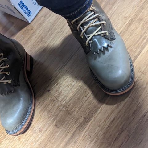 Frank's Unknown Model in Wickett & Craig Ash Grey Traditional Harness